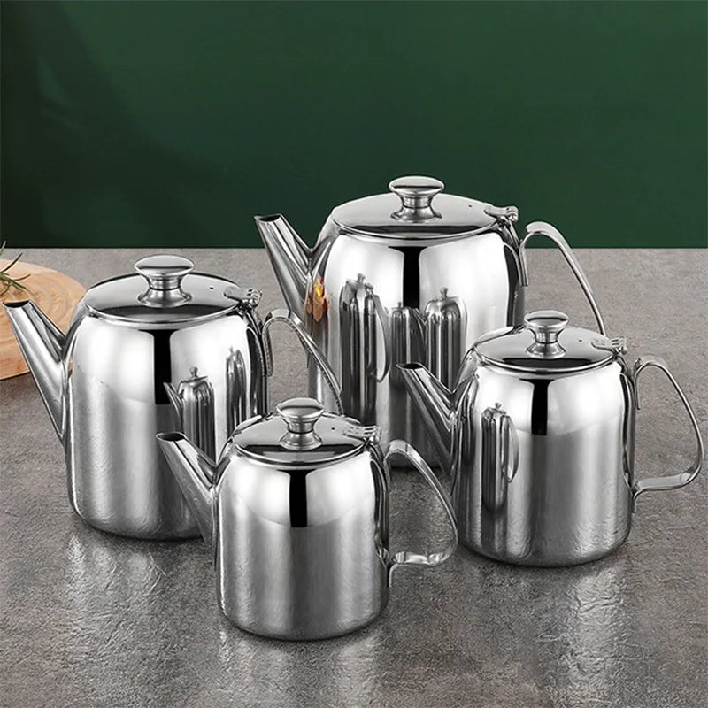 0.5L/0.9L/1.3L/2L Stainless Steel Teapot Coffee Pot Water Kettle for Gas Stove Induction Cooker Buy Our Tea