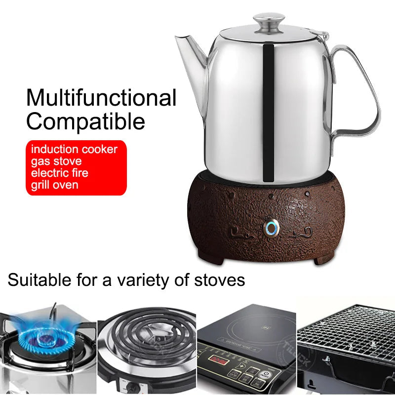 0.5L/0.9L/1.3L/2L Stainless Steel Teapot Coffee Pot Water Kettle for Gas Stove Induction Cooker Buy Our Tea