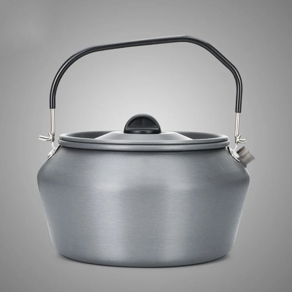 0.6/1.2L Outdoor Boiling Kettle Camping Teapot Portable Alumina Kettle With Anti-Scalding Handle Bioling Tea Pot Buy Our Tea