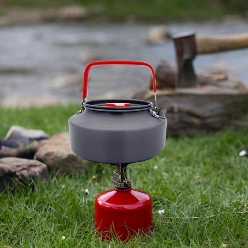 0.8/1.1/1.2/1.6L Water Kettle Portable Camping Aluminum Alloy Outdoor Teapot Bag Buy Our Tea
