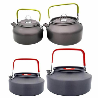 0.8/1.1/1.2/1.6L Water Kettle Portable Camping Aluminum Alloy Outdoor Teapot Bag Buy Our Tea