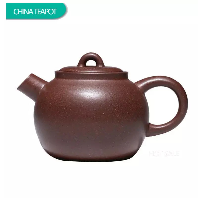 130ml Yixing Small Capacity Purple Clay Teapots Handmade Tea Pot Raw Ore Beauty Kettle Chinese High-end Zisha Tea Set Collection