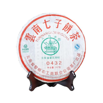 0432 Ba Jiao Ting Li Ming Puer Pu Er Tea Cake Ancient Tree Raw Pu Erh Tea 357g Buy Our Tea