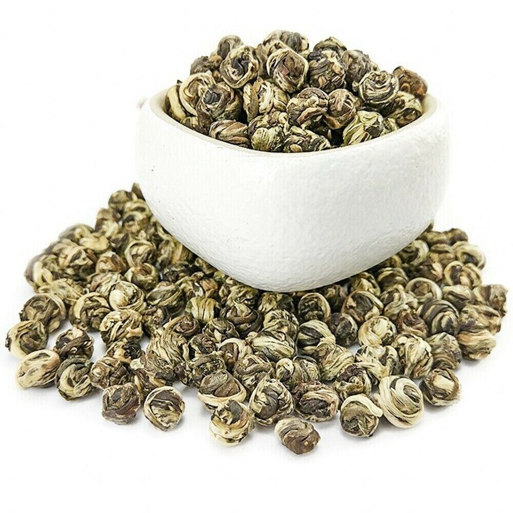 1.1 lb, Supreme Jasmine Pearl Dragon Phoenix Green Tea, MO LI LONG ZHU TEE 500g Buy Our Tea