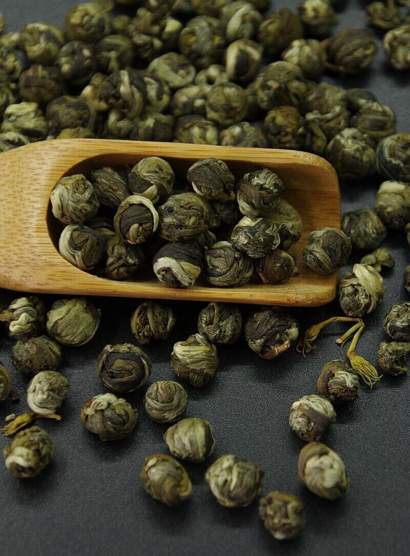 1.1 lb,bulk Jasmine Pearl Dragon Phoenix Green Tea, MO LI hua LONG ZHU TEE 500g Buy Our Tea