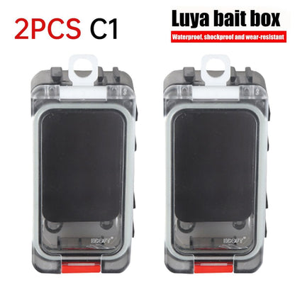 1-10pcs Fishing Tackle Case Diy Fishing Bait Case Double-layer Multifunctional Buy Our Tea