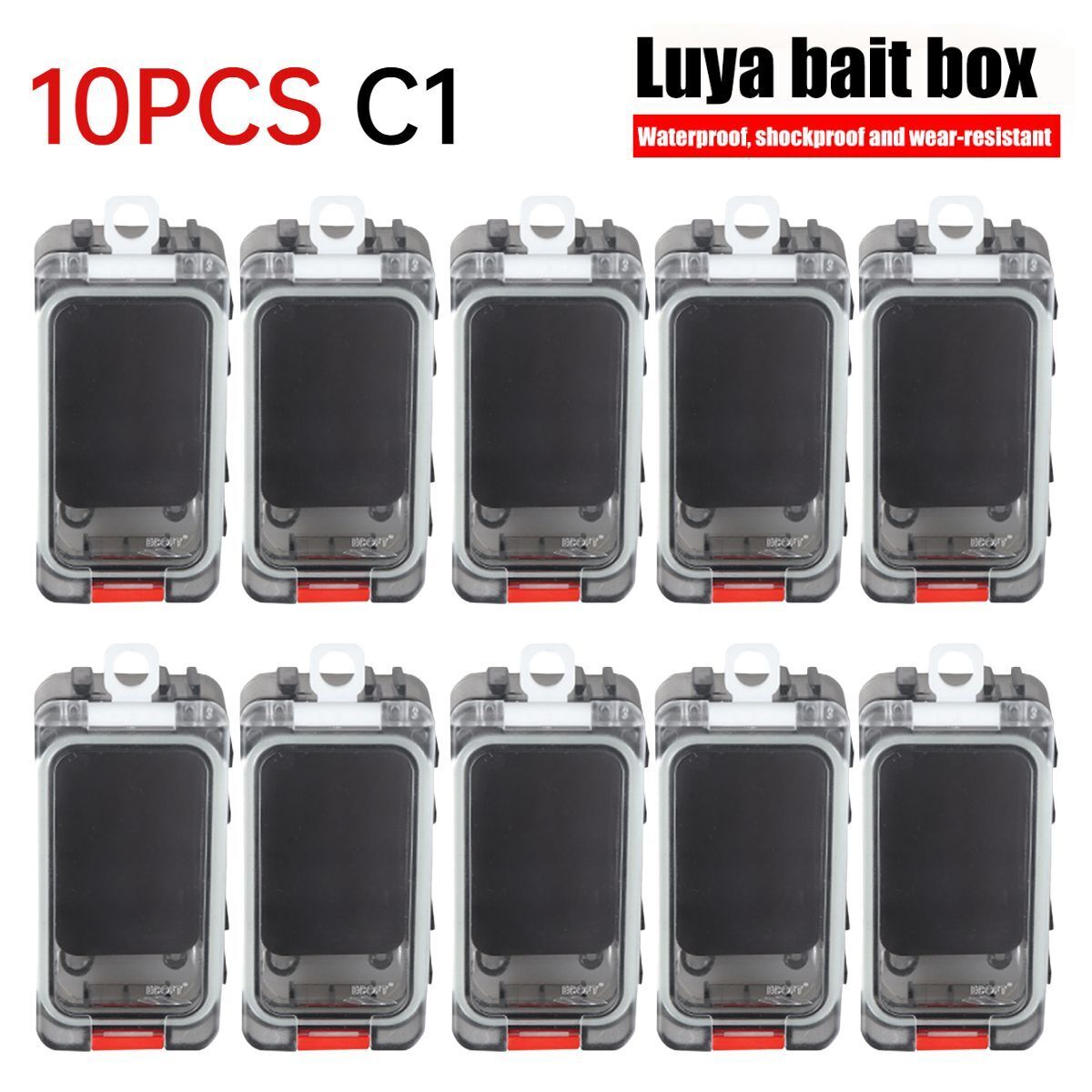 1-10pcs Fishing Tackle Case Diy Fishing Bait Case Double-layer Multifunctional Buy Our Tea