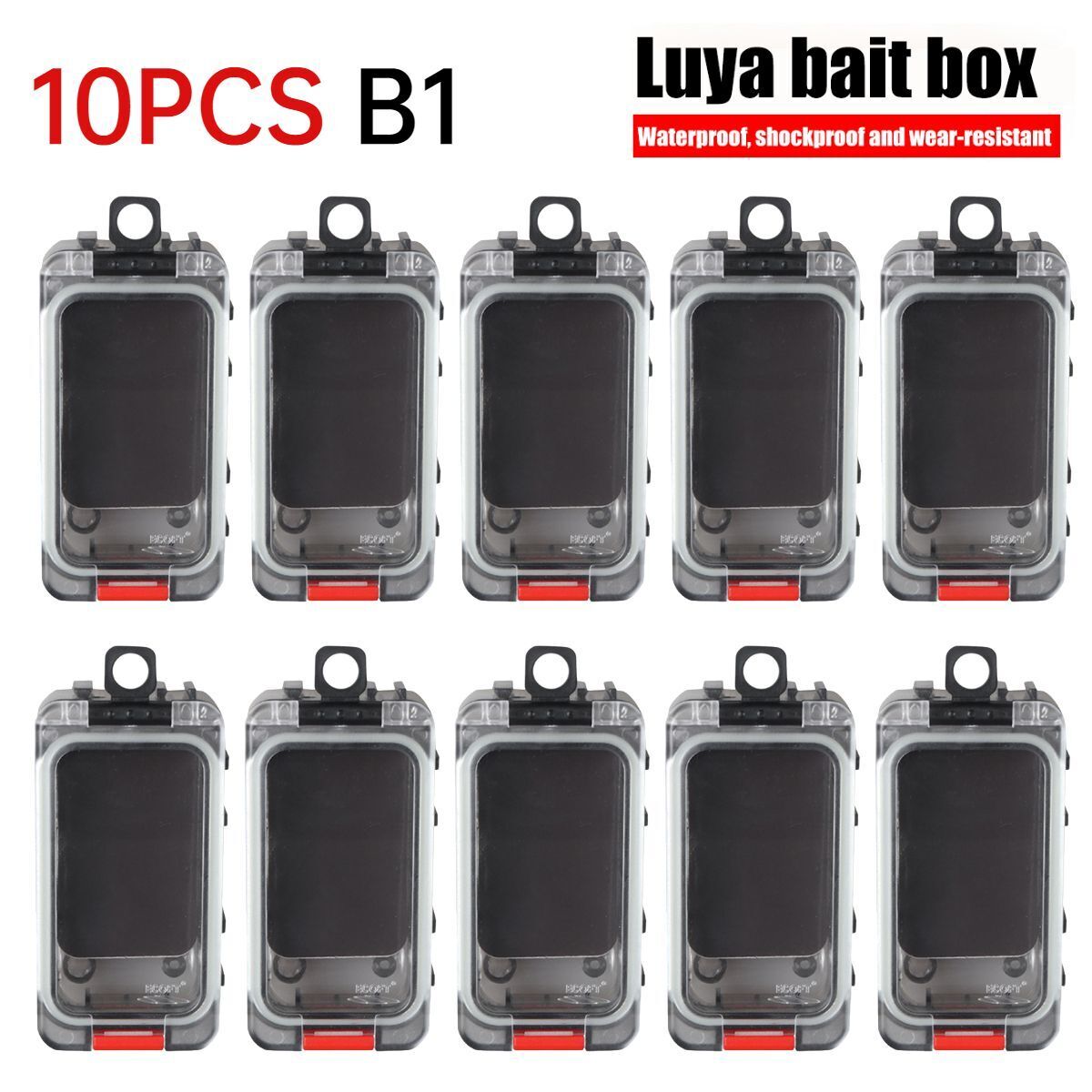 1-10pcs Fishing Tackle Case Diy Fishing Bait Case Double-layer Multifunctional Buy Our Tea