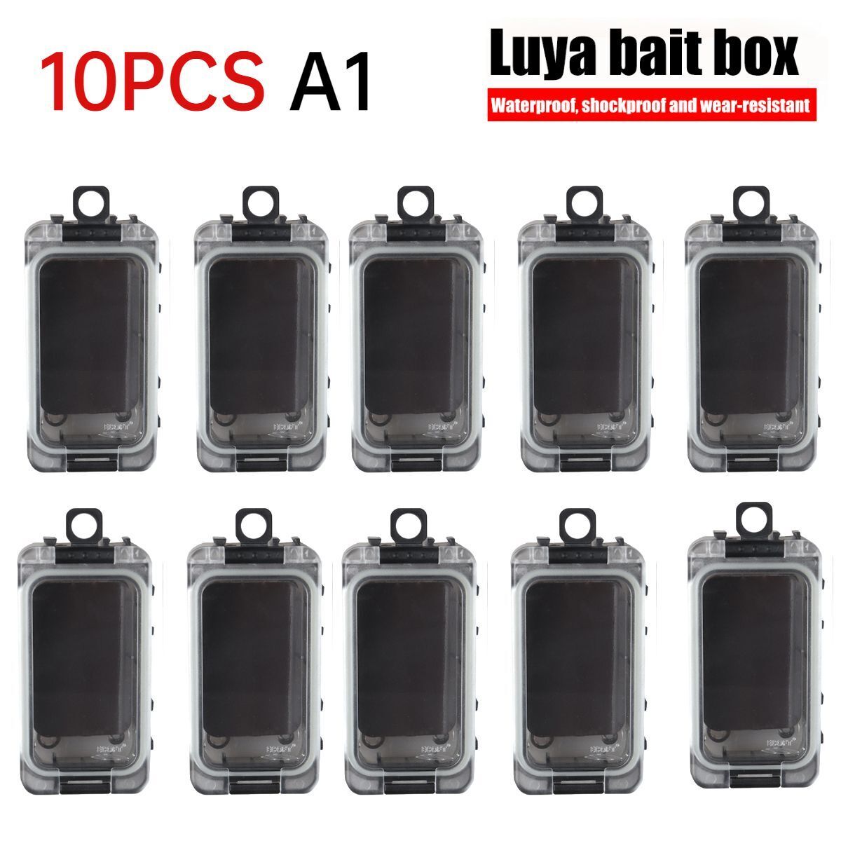 1-10pcs Fishing Tackle Case Diy Fishing Bait Case Double-layer Multifunctional Buy Our Tea