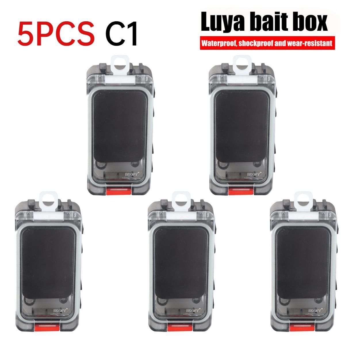 1-10pcs Fishing Tackle Case Diy Fishing Bait Case Double-layer Multifunctional Buy Our Tea