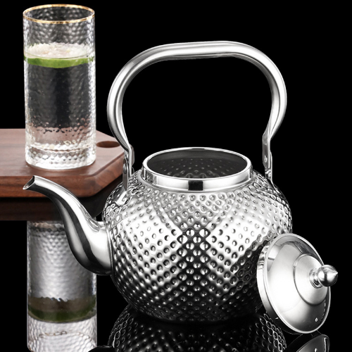 1.2/1.5/2L Stainless Steel Teapot Hammered Spherical Kettle Stove Tea Kettles Buy Our Tea