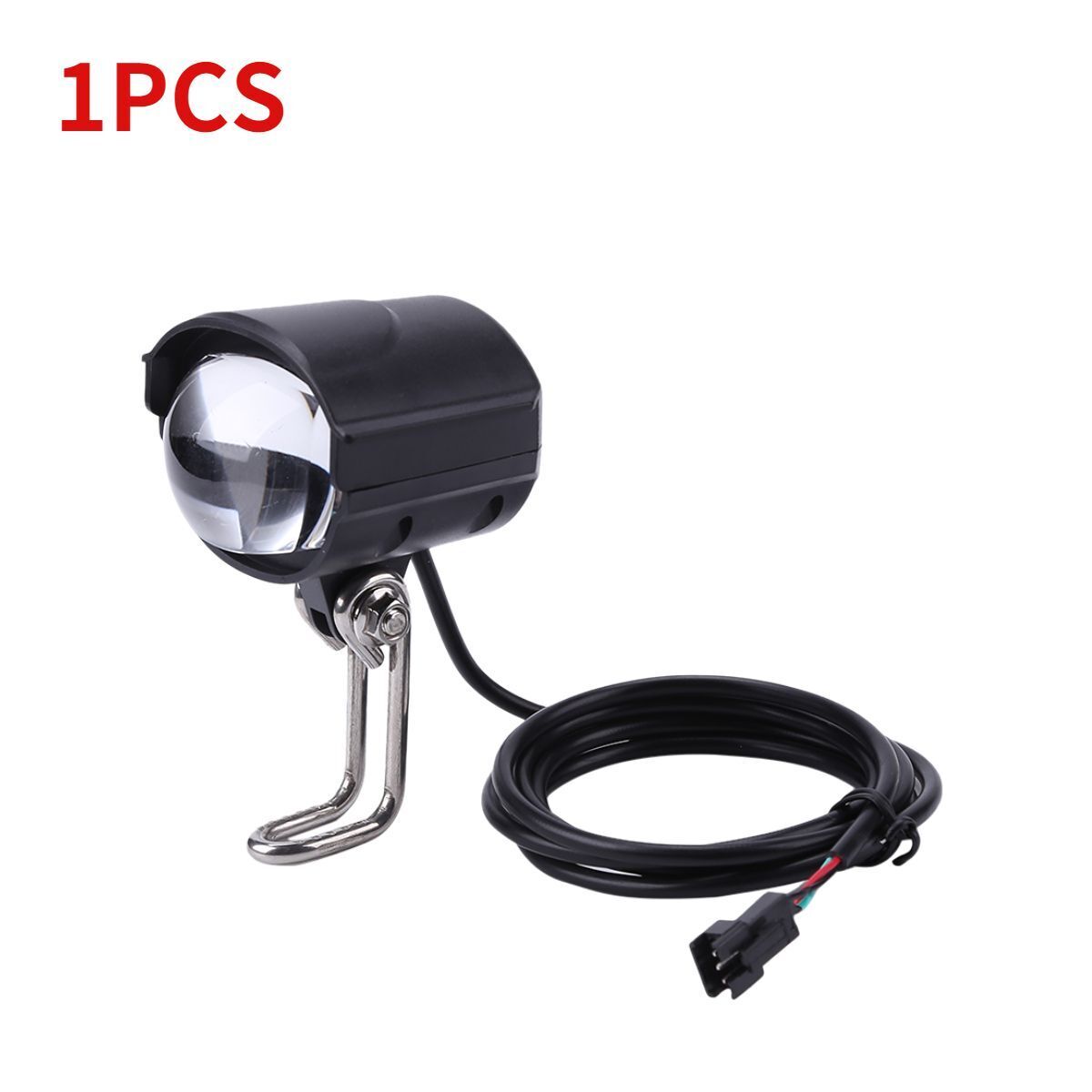 1/2/4pcs 2in1 36v 48v 60v E-bike Horn Light Electric Bicycle 4 Led Headlight 12w Buy Our Tea