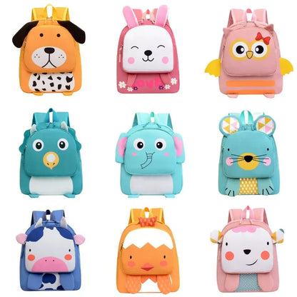 1-2 Grade Primary School Students Back To School Schoolbag Kindergarten Backpack Cartoon Backpack Suitable for Boys and Girls