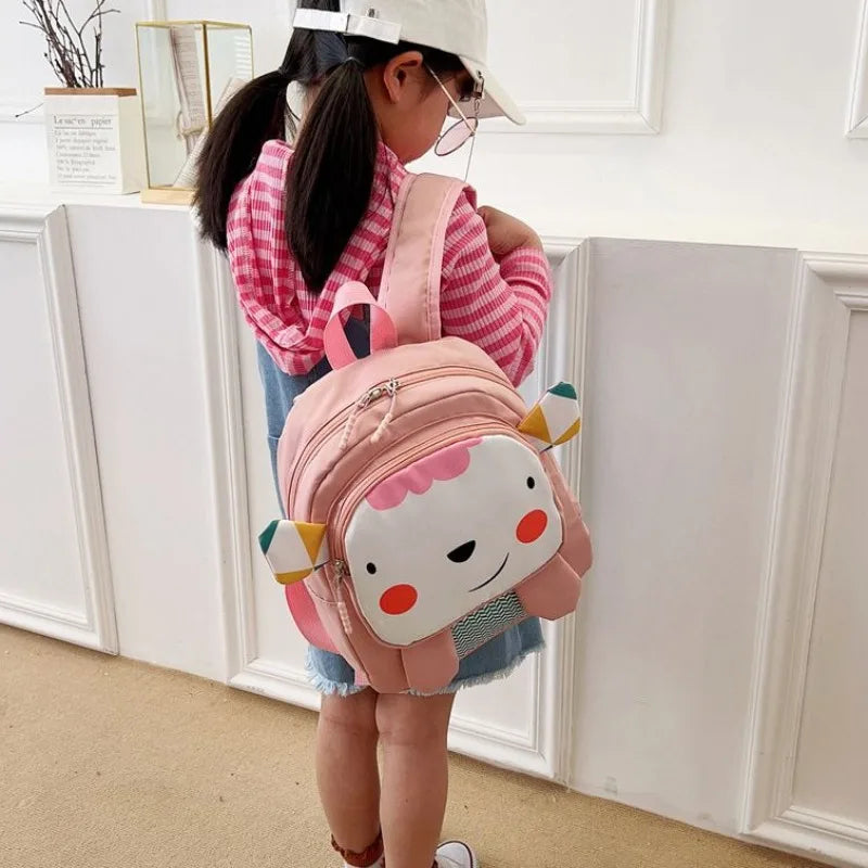 1-2 Grade Primary School Students Back To School Schoolbag Kindergarten Backpack Cartoon Backpack Suitable for Boys and Girls