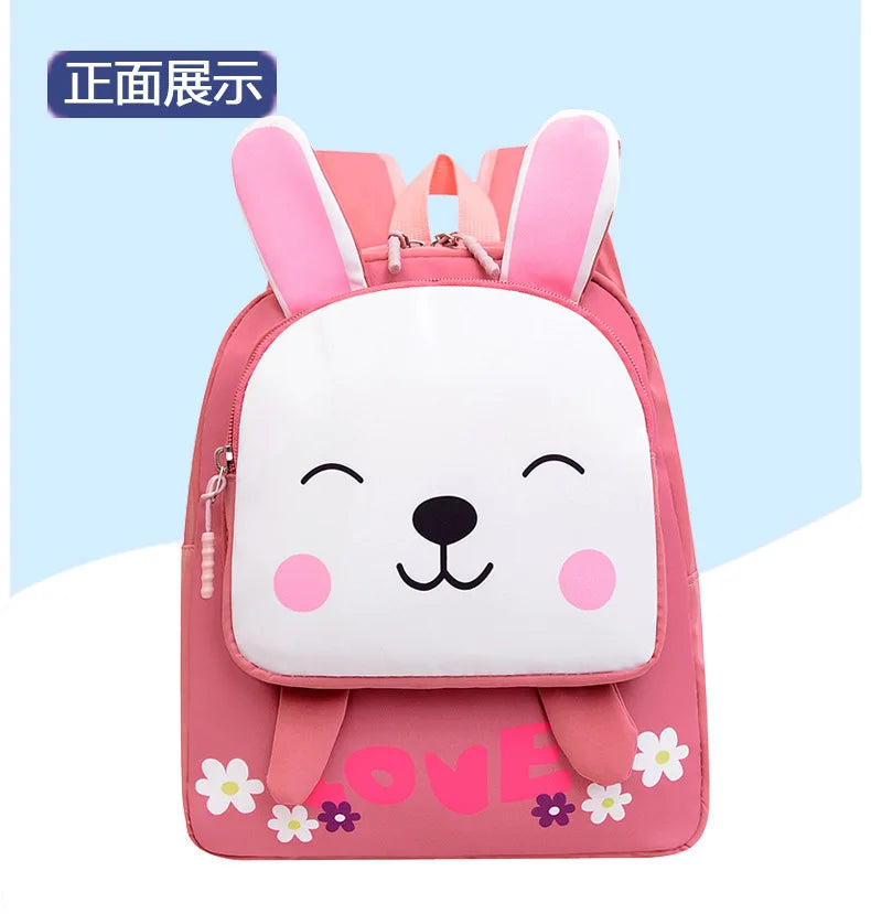 1-2 Grade Primary School Students Back To School Schoolbag Kindergarten Backpack Cartoon Backpack Suitable for Boys and Girls