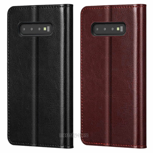 1/2-Pack Flip Case For Samsung Galaxy S10e S10 Plus Leather Wallet Pouch Cover Buy Our Tea