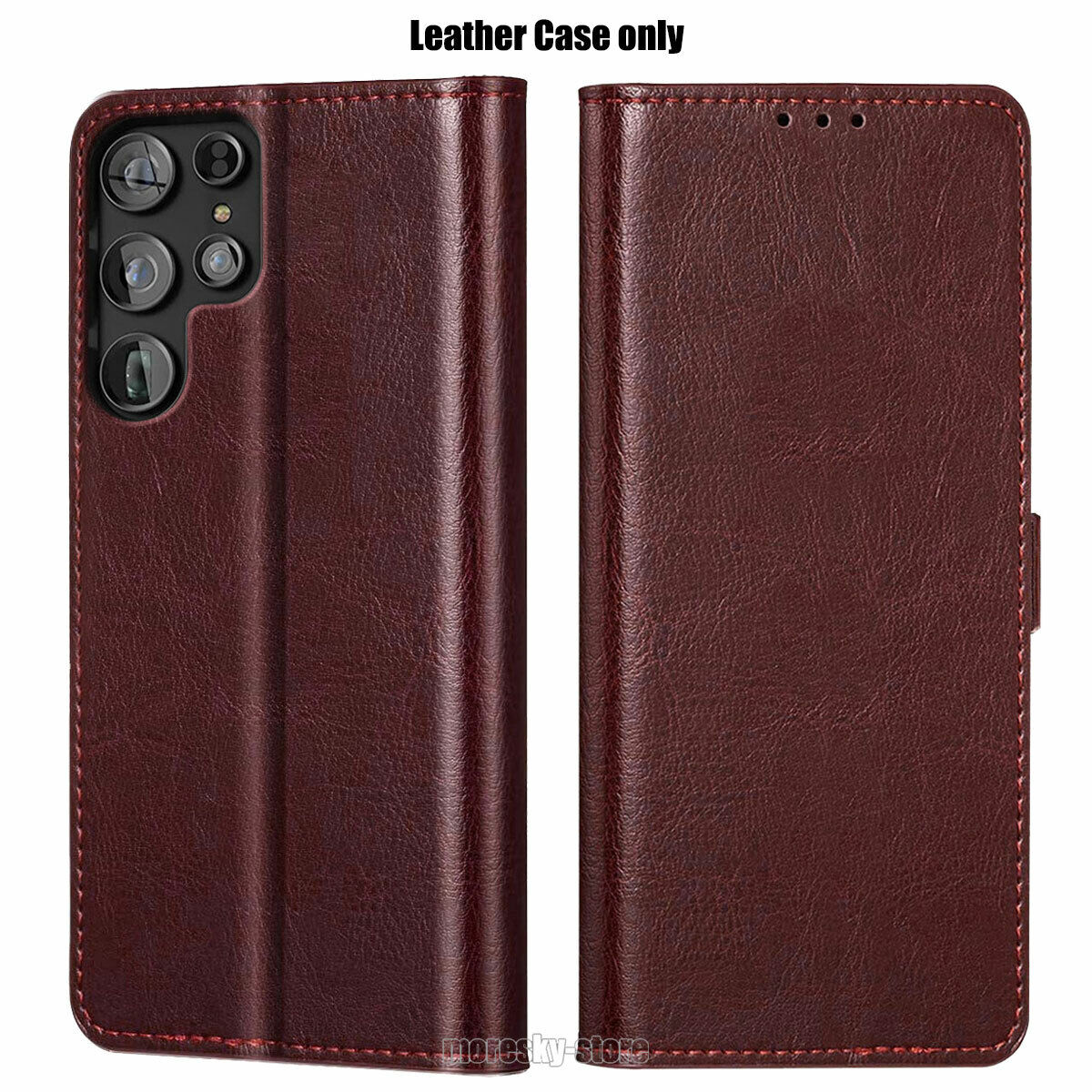 1/2-Pack Flip Case For Samsung Galaxy S22 Ultra + 5G Leather Wallet Pouch Cover Buy Our Tea