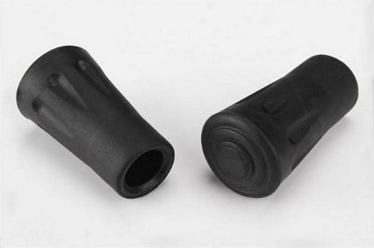 1/2pcs Trekking Pole Nordic Walking Sticks Cane Hiking Replacement Tips Rubber Buy Our Tea