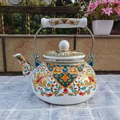 1.5-4L Thickened Enameled Teapot Heated Enameled Teapot Enameled Kettle Enameled Teapot Enameled Coffeemaker Buy Our Tea