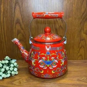 1.5-4L Thickened Enameled Teapot Heated Enameled Teapot Enameled Kettle Enameled Teapot Enameled Coffeemaker Buy Our Tea