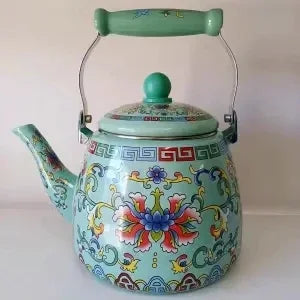 1.5-4L Thickened Enameled Teapot Heated Enameled Teapot Enameled Kettle Enameled Teapot Enameled Coffeemaker Buy Our Tea