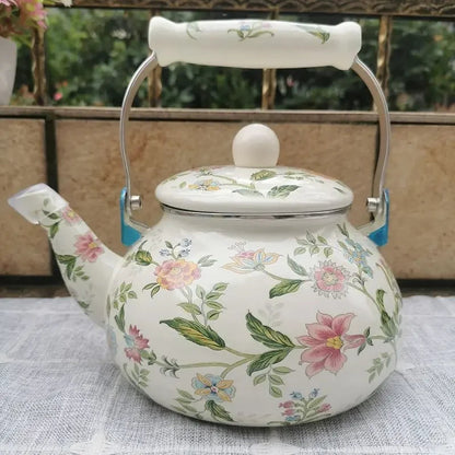 1.5-4L Thickened Enameled Teapot Heated Enameled Teapot Enameled Kettle Enameled Teapot Enameled Coffeemaker Buy Our Tea