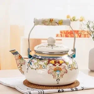 1.5-4L Thickened Enameled Teapot Heated Enameled Teapot Enameled Kettle Enameled Teapot Enameled Coffeemaker Buy Our Tea