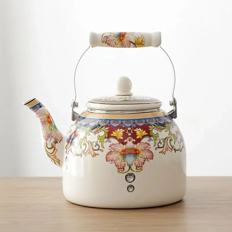 1.5-4L Thickened Enameled Teapot Heated Enameled Teapot Enameled Kettle Enameled Teapot Enameled Coffeemaker Buy Our Tea