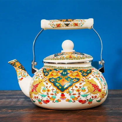 1.5-4L Thickened Enameled Teapot Heated Enameled Teapot Enameled Kettle Enameled Teapot Enameled Coffeemaker Buy Our Tea