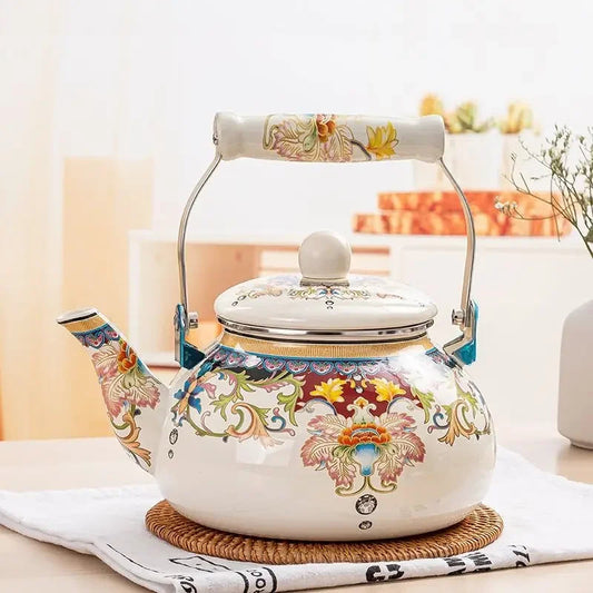 1.5-4L Thickened Enameled Teapot Heated Enameled Teapot Enameled Kettle Enameled Teapot Enameled Coffeemaker Buy Our Tea