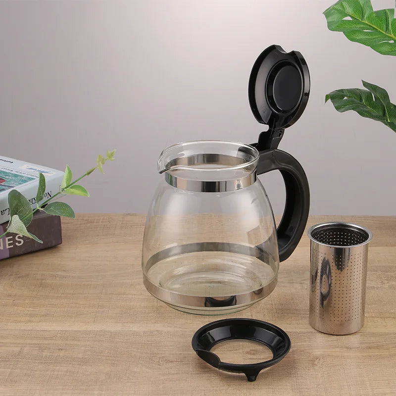 1.5L glass boiling teapot home office thickened heat-resistant and high-temperature resistant kettle with filter tea pot Buy Our Tea