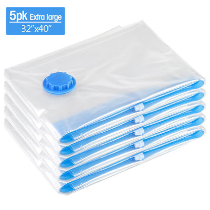 1/8/25 Vacuum Storage Bags Space Saver Hoover Compression for Travel Triple Seal Buy Our Tea