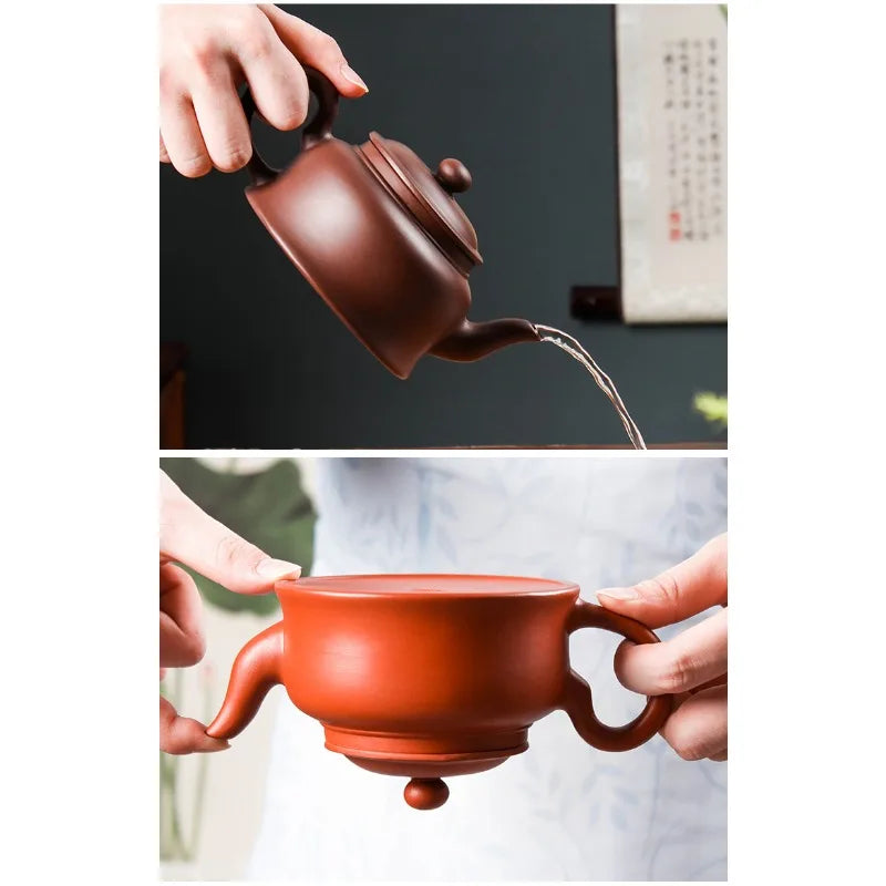 1 PCS Purple Clay Finger Teapot Tea Pet Small Pocket Tea Set Ornaments Tea Accessories Boutique Tea Table Decoration Buy Our Tea