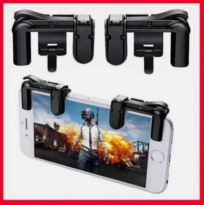 1 Pair Gaming Trigger Phone Game PUBG Mobile Controller Gamepad for Android IOS Buy Our Tea