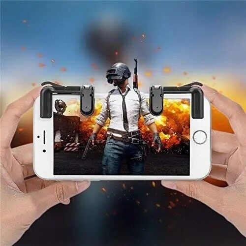 1 Pair Gaming Trigger Phone Game PUBG Mobile Controller Gamepad for Android IOS Buy Our Tea