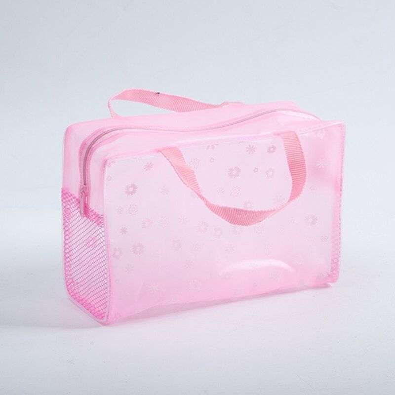 1 Pc PVC Transparent Cosmetic Makeup Bag Waterproof Zipper Case Travel Handbag Buy Our Tea