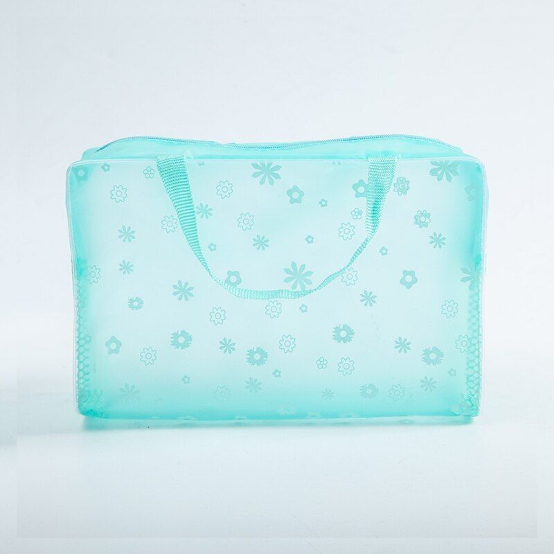 1 Pc PVC Transparent Cosmetic Makeup Bag Waterproof Zipper Case Travel Handbag Buy Our Tea