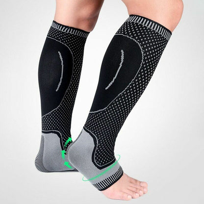 1 Pc Sports Leg Pad Safety Running Cycling Compression Sleeves Calf Shin Splints Buy Our Tea