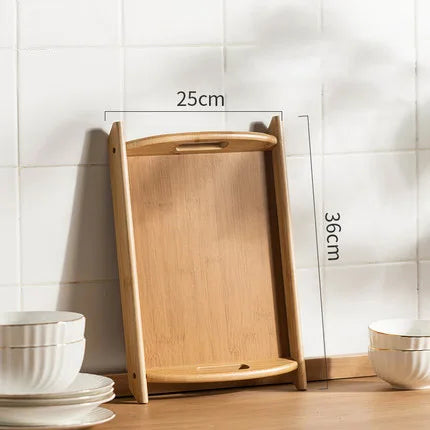 1 Piece Retro Wooden Pallet Rectangular Storage Trays to Serve Food Hotel Wedding Dessert Dinner Tea Tableware Serving Tray