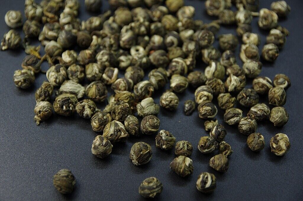 1 kg CHINESE JASMINE Dragon Green Tea Pearl Balls Flower tee China Buddhas Tears Buy Our Tea