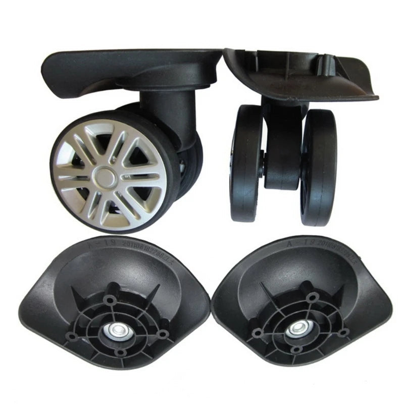 1 pair Travel Suitcase Wheels Repair Accessories Luggage Mute Brake Wheel Travel Buy Our Tea