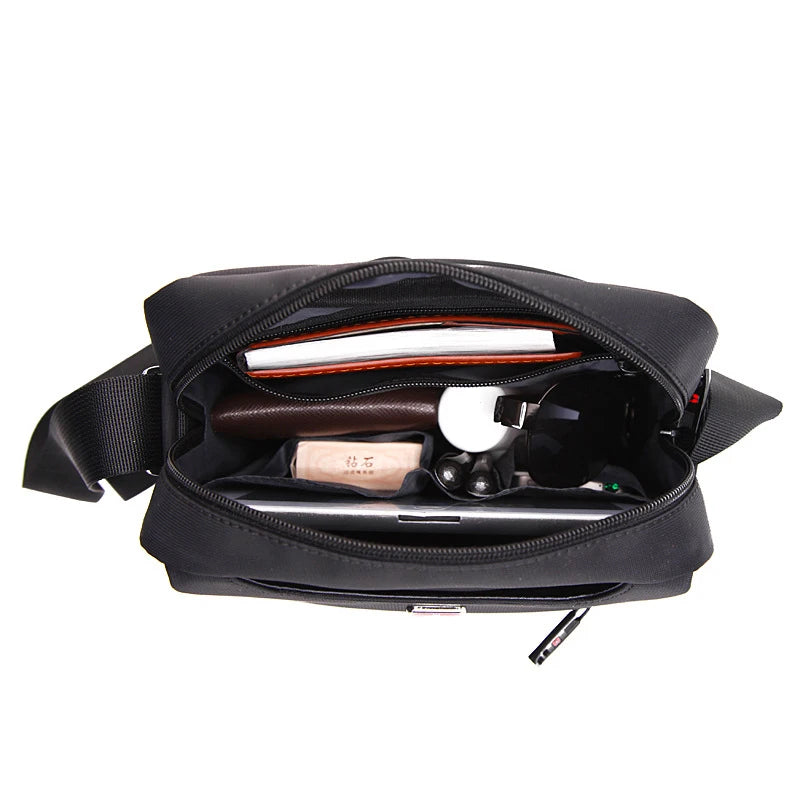 10.1 inch ipad bag swiss man bags Men's Single Shoulder Bag waterproof messenger bags for men 2020 bandolera hombre