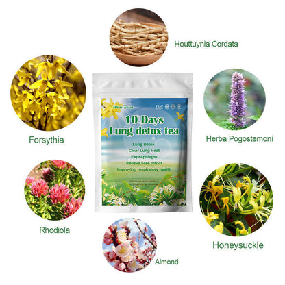 10 Day Lung Cleanse Detox Tea Flower Tea Bag Natural Herb Organic Detox Tea Buy Our Tea