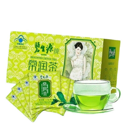 10 bags large box BESUNYEN DETOX Tea Shuangzhengyuan Intestinal Cleansing Tea Buy Our Tea