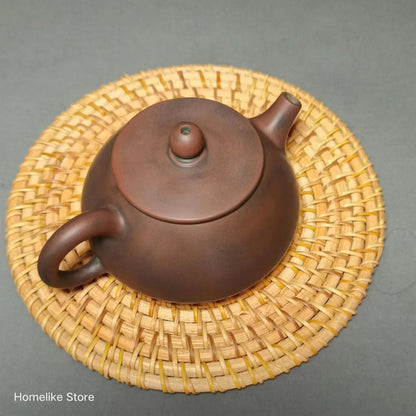 100-200ml Qinzhou Nixing Kettle(not Yixing Teapot) nixing Tao Pure Handmade Teapot for Dalongpao Gift Box Package Kung Fu Tea