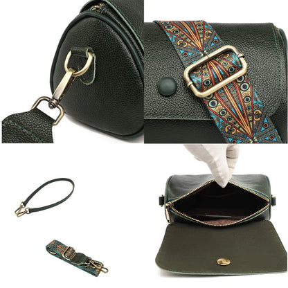 100% Genuine Leather Crossbody Bag For Women Shoulder Bags 2023 Luxury Handbag Female Solid Color Cow Leather Messenger Tote Sac