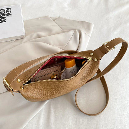 100% Genuine Leather Shoulder Bag Luxury Women's Messenger Bags Crossbody Bags For Women Women Handbag Designer Cowhide Flap Bag