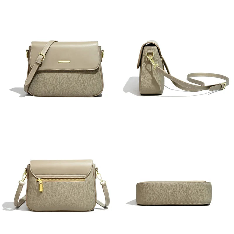 100% Genuine Leather Shoulder Bag Women Bag 2022  Fashion Luxury Female Crossbody Bag Designers Brand Cow Leather Ladies Handbag