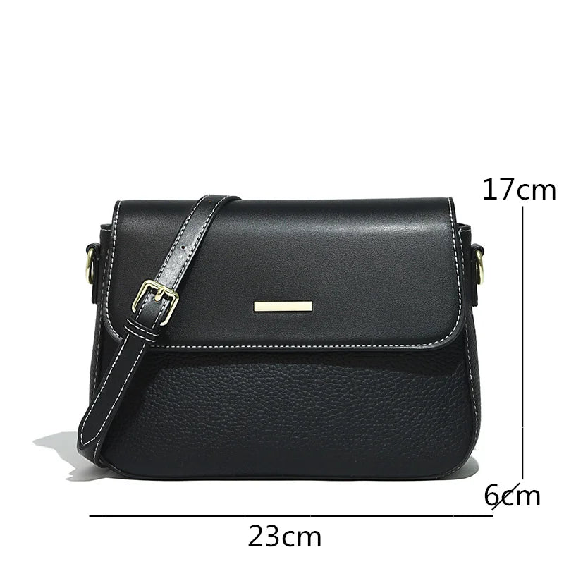 100% Genuine Leather Shoulder Bag Women Bag 2022  Fashion Luxury Female Crossbody Bag Designers Brand Cow Leather Ladies Handbag