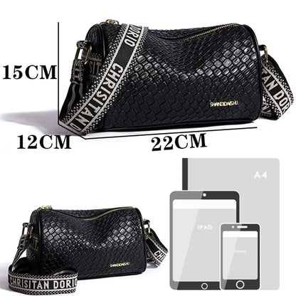 100% Genuine Leather Shoulder Bag Women's Designer Cowhide Pillow Bag Luxury Women's Messenger Bags Crossbody Bags For Women Sac